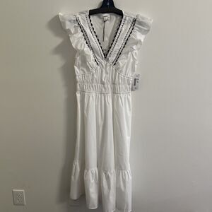 Women’s Rubienn Sleeveless White Maxi Dress, Small, NWT